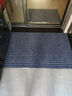 华旭 进门地垫家用入户大门口可裁剪防滑垫子厨房吸水脚垫门垫定制 灰色 80x120cm【舒适款】 实拍图