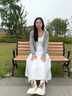 CAMILA KSENIA官网小白鞋女2025新款夏季踩屎感增高软底防滑运动鞋百搭休闲板鞋 卡其色 36 实拍图