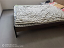 天桐居【现货闪发】床实木床主卧双人床现代简约单人床经济出租房板式床 【套餐一】床+床垫+衣柜 1.5*2米（前30名抢） 实拍图