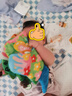 澳贝（auby）婴幼儿童玩具宝宝早教大尾巴触摸机关布书可水洗啃咬撕不烂新生儿 实拍图