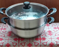 美厨（maxcook）不锈钢二层蒸锅 28cm复底火锅汤锅多用锅 电磁炉通用 MCWA561 实拍图