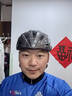 洛克兄弟（ROCKBROS） 骑行头盔带风镜山地公路自行车头盔男女一体成型炫彩安全帽 钛色：58-62cm 变色镜片 全天可用 实拍图