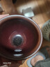 建缘天成 建盏茶杯油滴鹧鸪斑百花兔毫陶瓷杯原矿釉品茗杯精致小盏一口杯 1只红兔毫小束口6.8x4.5 实拍图