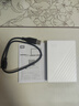 西部数据（WD）6TB 移动硬盘 USB3.0 My Passport随行版 妈妈盘 白 机械硬盘 笔记本电脑外接 大容量加密存储 实拍图
