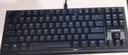 CHERRY樱桃 MX1.1黑曜极光 机械键盘 游戏键盘 悬浮式无钢结构 87键有线键盘 RGB灯效  黑色 红轴 实拍图