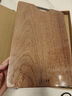 十八子作 乌檀木整木切菜板家用加厚大号砧板ZBL005（40x27x2.5cm） 实拍图