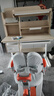 护童（Totguard）儿童学习桌椅套装升降学生书桌 星辰1号Pro120cm+追背椅橙+80cm灯 实拍图
