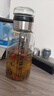 【送杯套】大容量加厚玻璃杯子便携吨吨杯茶水分离带杯套泡茶水杯 透明 1000ml吨吨桶 1只装 实拍图