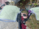 车把套夏季电动车防晒手套遮阳透气防水手把套雅迪爱玛电瓶车通用 防晒手把套-绿色 实拍图