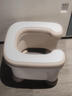 JCZS德国品牌蹲厕坐便凳蹲便改坐便器椅子神器老人孕妇辅助马桶 加厚加稳(PP硬垫款)-浅灰色 实拍图