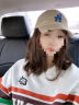 MLB帽子男女软顶棒球帽虞书欣明星同款运动鸭舌帽3ACP6601N-07BGS-F 实拍图