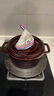珐宝（staub）法国进口珐琅铸铁锅双耳煲汤锅煎炒锅石榴红18cm 1004203 实拍图
