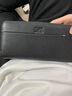 七匹狼（SEPTWOLVES）男士钱包长款拉链皮夹手包真皮手拿包牛皮钱夹大容量多卡位手机包 黑色标准号(修面牛皮 ) 实拍图