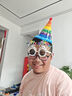 多美忆生日帽生日场景布置生日道具氛围派对装饰卡通生日帽+眼镜+吹龙 实拍图