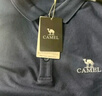 骆驼（CAMEL）丝光珠地棉POLO衫男士透气刺绣翻领商务休闲短袖春夏季M14BA5E114 实拍图