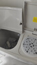 美的（Midea）洗衣机半自动双桶 MP8DS136 8kg大容量半自动洗衣机 二级能效 双桶双缸 以旧换新 家电国家补贴 实拍图