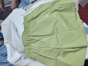 蕉内（Bananain）王一博同款305H纯棉睡衣男女士100%棉情侣家居服短袖短裤套装夏季 【短裤款素色-女】呢绿 L 实拍图