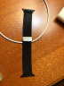 W&P新款适用苹果手表表带apple watch s10/9/ultra2米兰尼斯金属不锈钢表带iwatch S8/7/6/se 金属磁吸搭扣·米兰黑【49/46/45/44MM】 实拍图