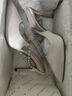CHARLES&KEITH缎面蝴蝶结尖头高跟凉鞋女CK1-60361556 Light Pink浅粉色 39 实拍图