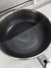美的（Midea）电炒锅 电蒸锅 电煮锅电火锅家用多功能锅炒菜锅插电蒸煮一体锅 304蜂窝晶盾不粘锅多用途锅电热锅 5.5L 【304蜂窝晶刻】HCG3217 实拍图