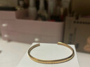 丹尼尔惠灵顿（DanielWellington）dw手镯女时尚首饰玫瑰金情侣对镯生日礼物DW00400003 实拍图