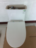 蒙娜丽莎（MONA LISA） 卫浴喷射虹吸大冲力节水马桶 卫生间防臭连体抽水普通马桶坐便器 节能款【超一级水效认证】 300坑距（285-385mm可选用） 实拍图
