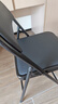 苡茉折叠椅子靠背椅便携餐椅电脑椅家用凳宿舍学习椅会议培训办公椅黑 实拍图
