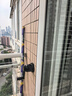 好太太（Hotata）手摇晾衣架阳台升降室外室内晒衣服架手摇式四杆晾衣杆挂衣架 D-1110：小黑杆2.4米四杆+12衣架 实拍图