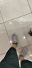 亚瑟士ASICS男鞋透气跑鞋运动鞋缓震舒适跑步鞋 GEL-CONTEND 4 灰色/深蓝色 42.5 实拍图