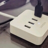 绿联USB3.0扩展器高速4口分线器 扩展坞HUB集线器 笔记本电脑一拖四多接口转换器延长线1.5米30221 实拍图