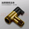 潜水艇（Submarine）WTFD50-10奶油风防臭地漏 黄铜材质淋浴干区地漏50管静雅系列 实拍图