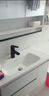 浴美优品实木浴室柜组合陶瓷一体盆洗手洗脸盆柜洗漱台镜柜40宽和48宽可选 月白80cm普通镜柜（默认发40宽 48宽请备注） 实拍图