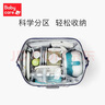 babycare妈咪包遛娃包时尚手提包妈咪外出轻便斜挎小包 塞里曼风景（绿） 实拍图