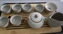 汝窑功夫茶具套装新款喝茶家用泡茶陶瓷盖碗茶壶茶杯子套装无茶盘 汝窑功夫茶具13件套【含茶盘】 实拍图