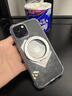 X·ONE无极环MagSafe磁吸指环扣多功能手机支架可旋转时尚磁力吸附镜子创意苹果安卓通用支架2合一 银色【2024升级双磁吸指环扣支架】 实拍图