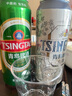 青岛啤酒（TsingTao）经典拉格500ml*8听+全麦白啤500ml*2听 礼盒装 实拍图
