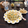 得力(deli)20cm不锈钢直尺 测量绘图刻度尺子 带公式换算表 办公用品  8462 实拍图