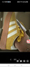 adidas T头鞋 VL COURT复古板鞋德训鞋男女阿迪达斯轻运动   黄色/亮白/汉玉白(推荐女生选小半码)   38.5 实拍图