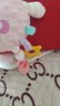 澳贝（auby）婴幼儿玩具豆豆绒小兔子毛绒安抚玩偶可入口水巾哄睡+牙胶啃咬 实拍图