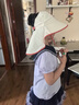 kocotreekk树儿童防晒帽防紫外线宝宝遮阳帽夏季男童女童太阳帽沙滩大帽檐 实拍图