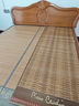 皮尔卡丹 5.0碳化头层竹青水磨凉席竹席双人 150*195cm 节节高升 双面席子 实拍图
