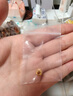 金小貅黄金猫眼珠3D硬金足金999闪亮车花转运珠路路通DIY手链女手串礼物 0..09-0.11g,4mm猫眼珠 实拍图