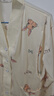 施贝柔月子服哺乳睡衣孕妇装孕产妇家居服衣裤套装可外出穿米色L 实拍图