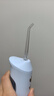 博皓（prooral）【正畸适用】冲牙器手持立式洗牙器声波微气泡水牙线5025Plus天空蓝  实拍图