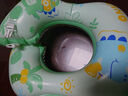 爱贝迪拉新生婴儿游泳圈洗澡用具宝宝小月龄脖圈新生幼儿童颈圈 【脖圈中号】动物园游【含气筒】 实拍图