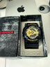 卡西欧（CASIO） G-SHOCK 卡西欧黑金运动男表石英手表电子表送男友礼物礼物 GA-110GB-1APR-200米防水 实拍图