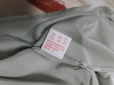 金三塔真丝睡衣女100%桑蚕丝外穿丝滑亲肤两件套睡裤居家服礼物 短长裤浅青瓷色 2XL 实拍图