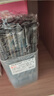 爱好（AIHAO）全针管签字笔0.5mm三角杆大容量黑色碳素笔学生巨能写水性笔60支 47930 实拍图