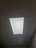 公牛（BULL）led厨房平板集成吊顶铝扣板灯300x600浴室厕所天花面板吸顶灯方形 拉丝银24w丨正白光丨300x600mm 实拍图