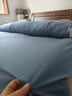 雅鹿A类水洗棉床上四件套小清新印花被套床单宿舍单人三件套床上用品 幽兰【A类母婴级 柔软亲肤】 1.8m 床单款 四件套-被套200*230cm 实拍图